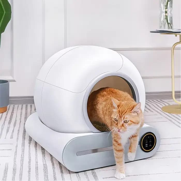 Bac à Litière Intelligent pour Animaux de Compagnie