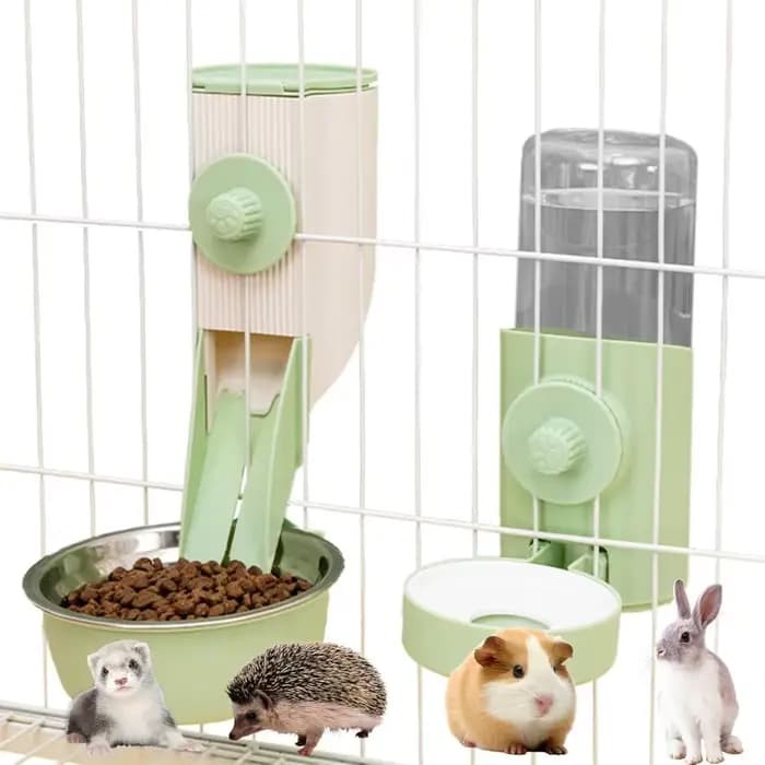 Mangeoire automatique suspendue pour animaux de compagnie