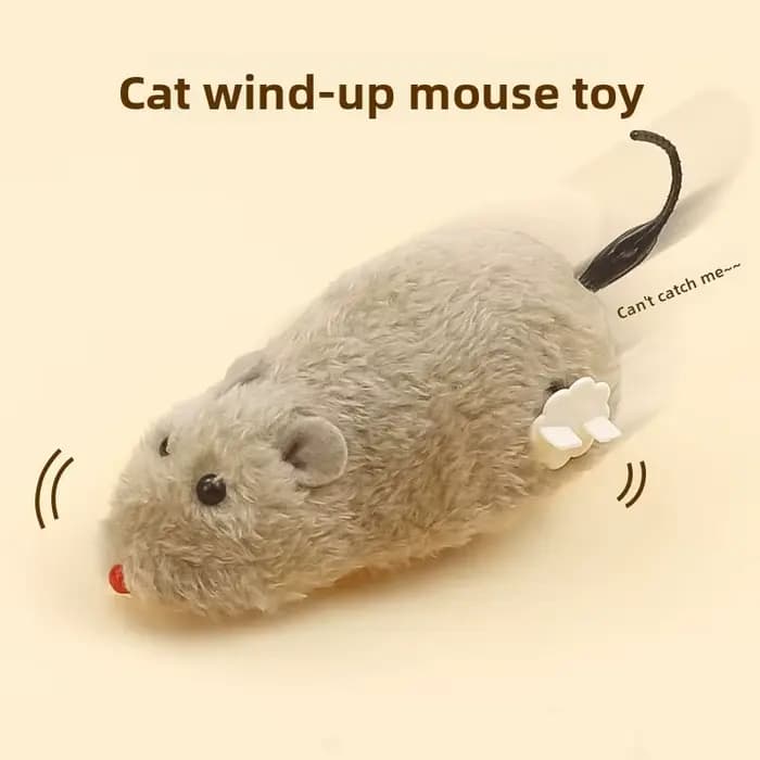 Jouet en peluche souris pour animaux de compagnie