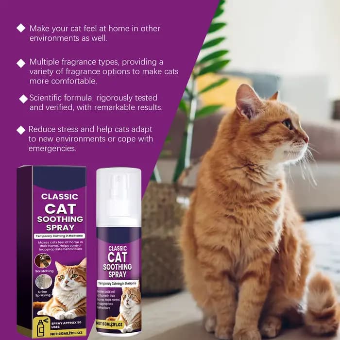 Spray apaisant pour animaux de compagnie