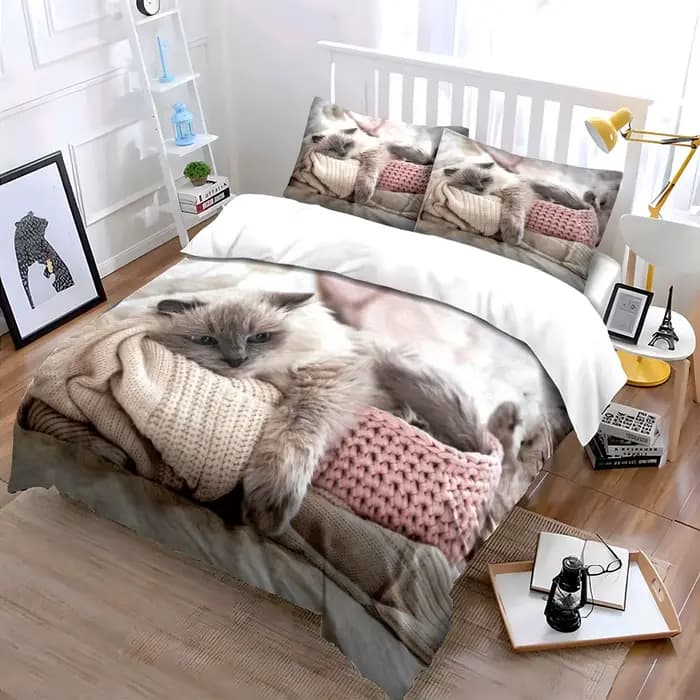 Ensemble de literie pour chat Ragdoll