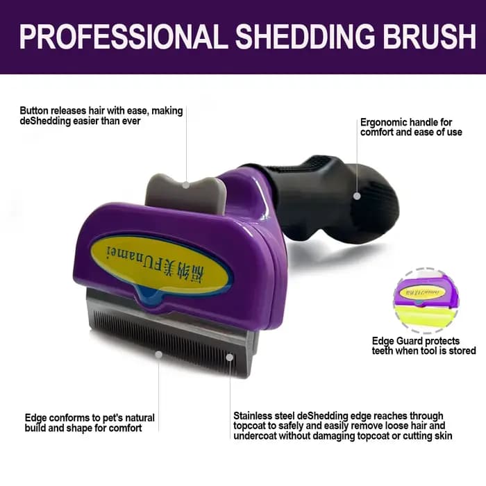 Brosse à cheveux longs pour chat