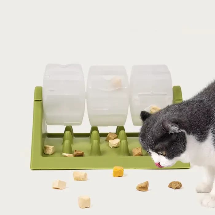 Bol interactif pour chien à alimentation lente - Jouet puzzle pour soulager l'anxiété et l'ennui