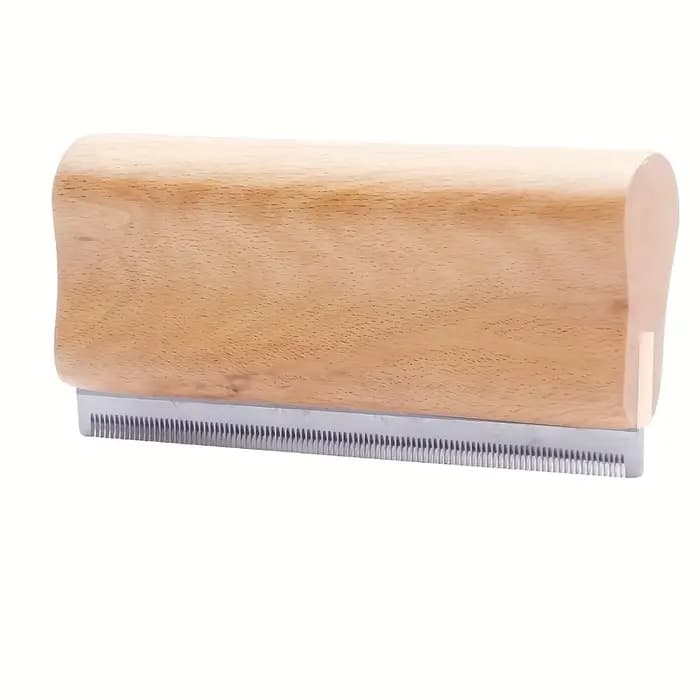 Bois PET chat chien cheval enlèvement perte outil de toilettage brosse à cheveux peigne