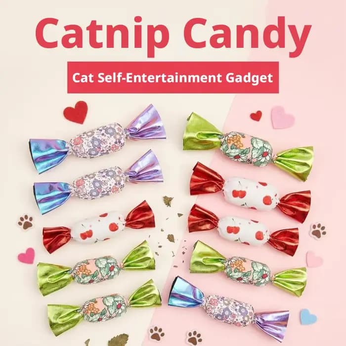 Jouets mignons à la catnip pour chats