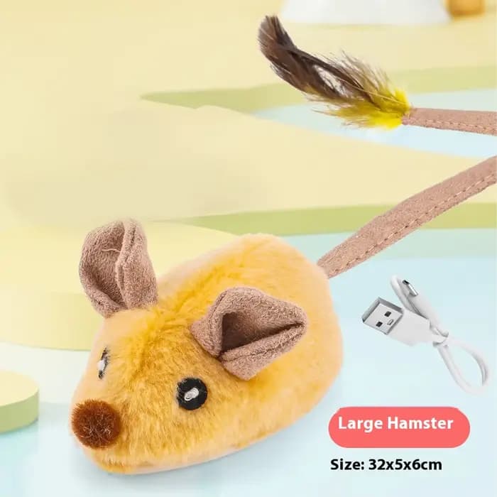 Simulation souris télécommande électrique chat jouet humain