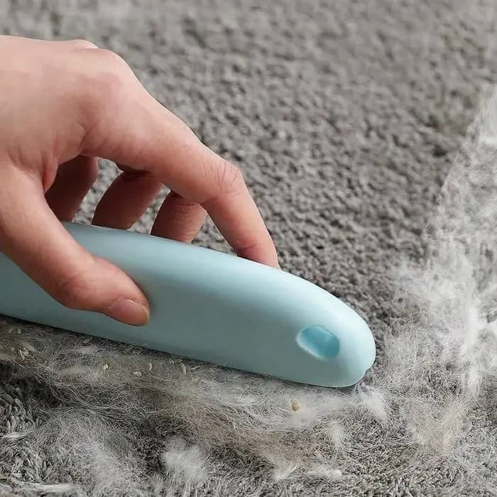 Brosse efficace pour enlever les poils d'animaux pour chats et chiens - Élimine en douceur la laine et nettoie la fourrure pour une maison bien rangée et propre