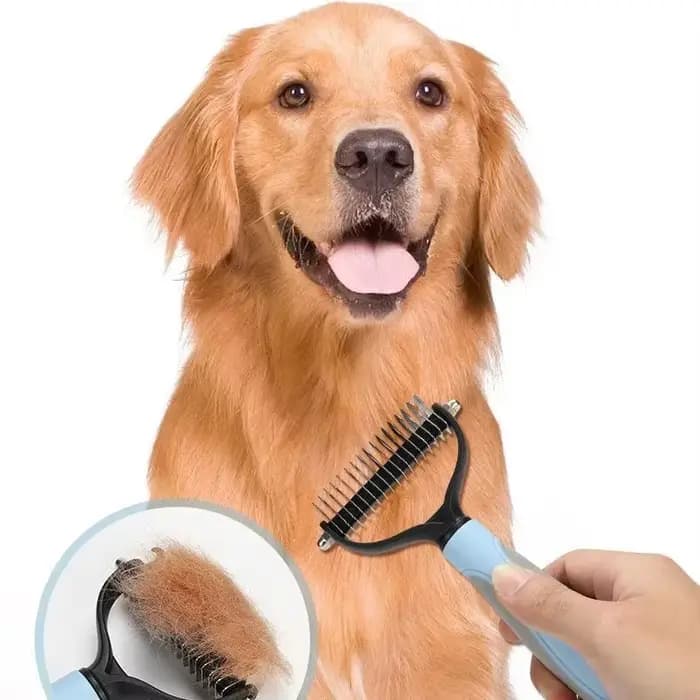 (1PC) Peigne de toilettage pour animaux de compagnie - Choisissez 11 ou 17 dents - Brosse démêlante pour chats et chiens