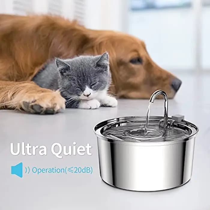 Fontaine d'eau automatique pour chat