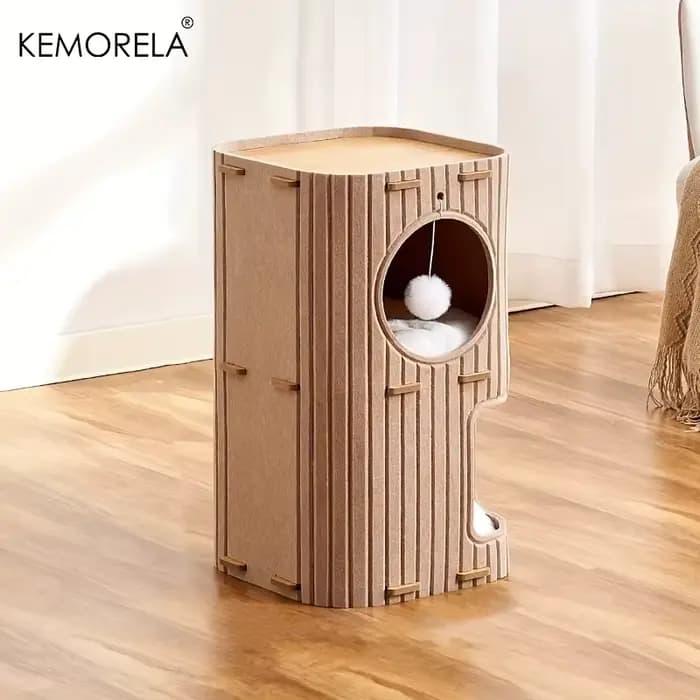 Côte pour chat 3D en forme d'arbre