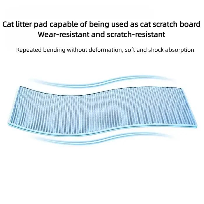 Tapis de litière pour chat extra large