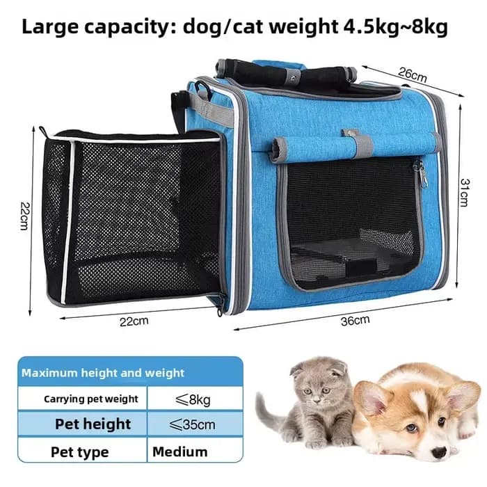 Panier de vélo pour chien ou chat