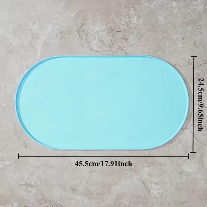 Tapis d'alimentation pour chat avec design antidérapant et imperméable