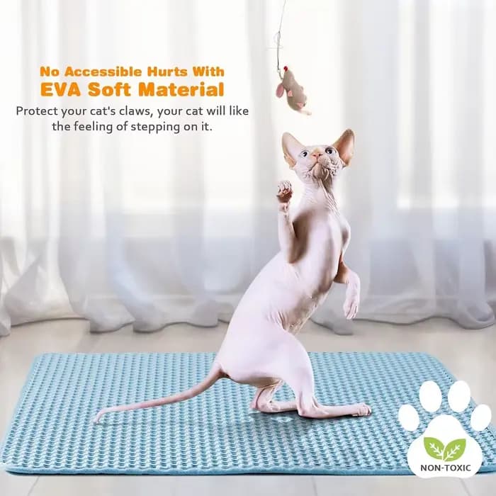 Tapis de litière pour chat grande taille