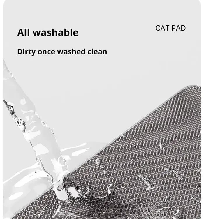 Grand litière pour chat double couche