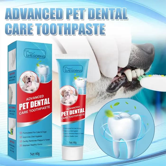 Dentifrice comestible pour animaux de compagnie