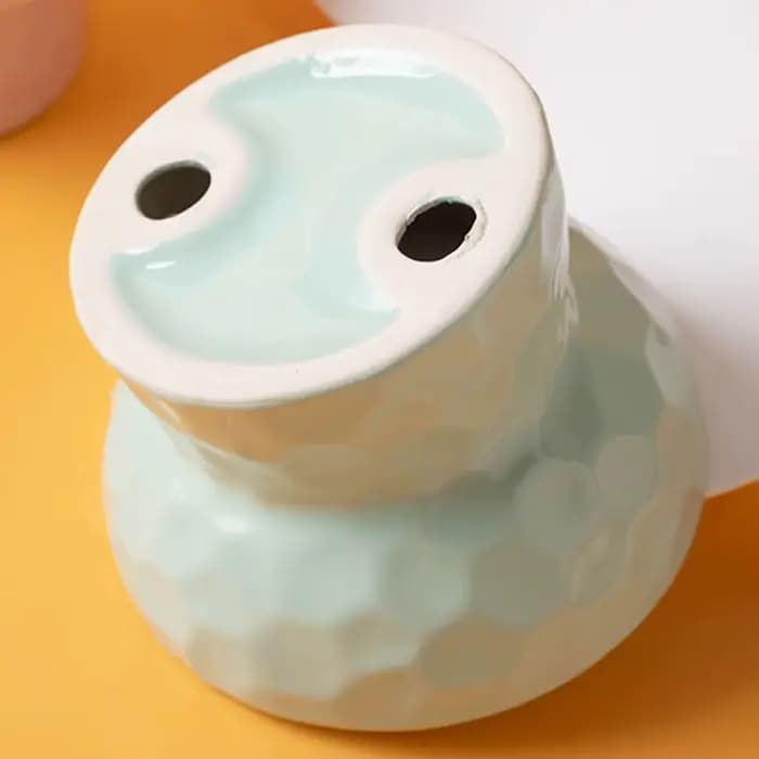 Bol d'alimentation lente en céramique pour chat