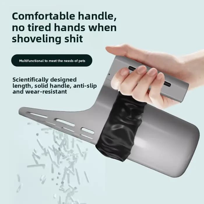 Pelle à litière, poubelle pour nettoyer les excréments de chat