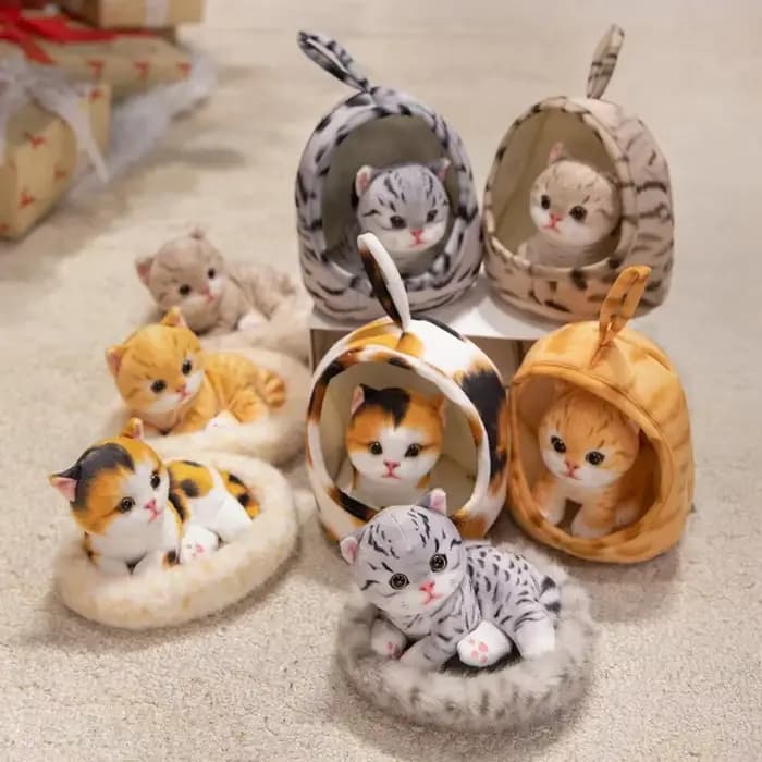 Jouets en peluche pour chatons et animaux domestiques