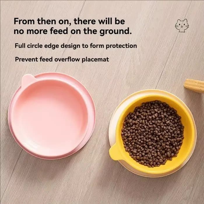 Les tapis repas pour animaux de compagnie sont anti-fuite