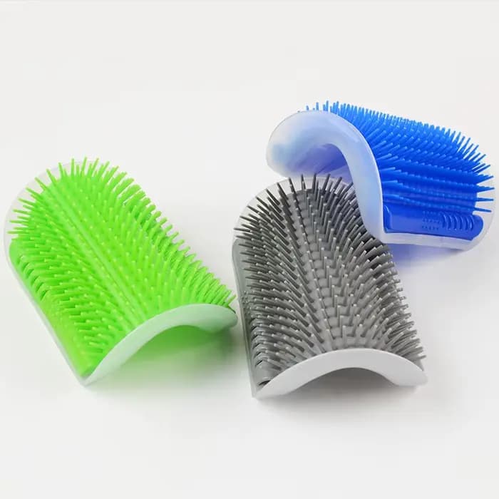 Brosse d'angle massante pour chats