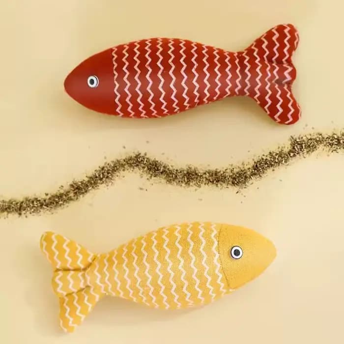 Chat poisson jouet