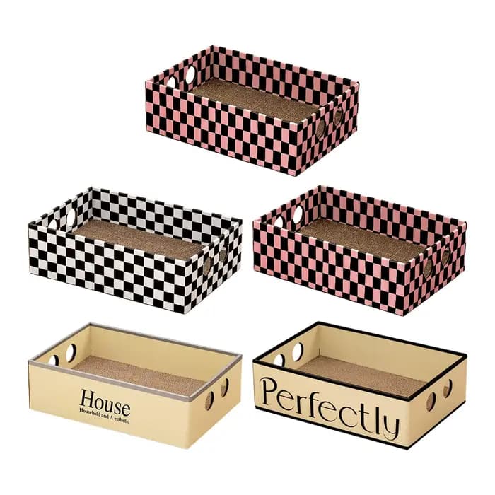 Planche à Gratter en Carton Durable pour Chats d'Nik