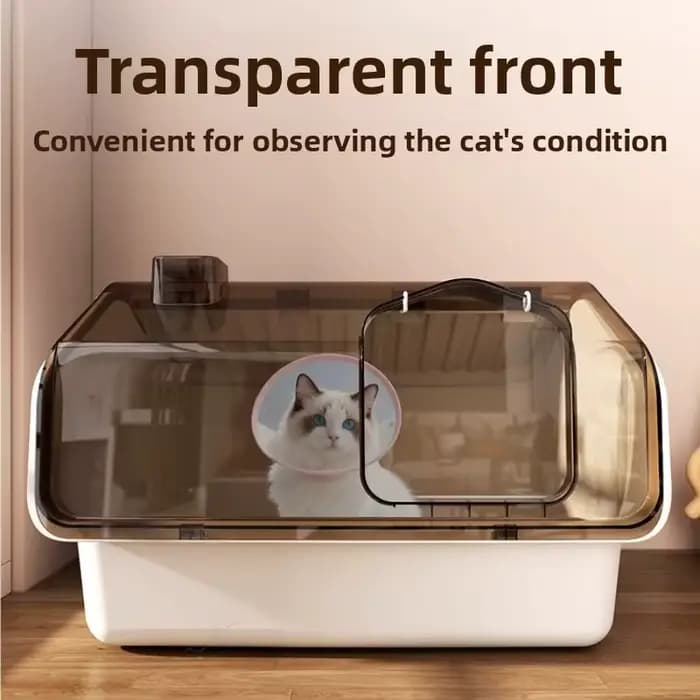 Bac à litière pour chat à nettoyage automatique