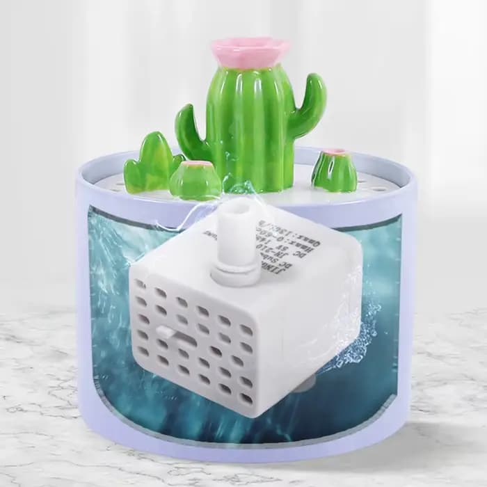Mangeoire pour animaux de compagnie USB DC5V pompe à eau filtre chien chat distributeur d'eau