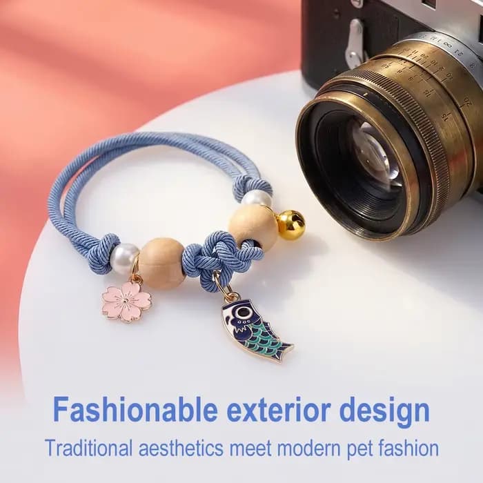 Collier Répulsif Ajustable 36CM Contre les Puces et les Tiques pour Chats