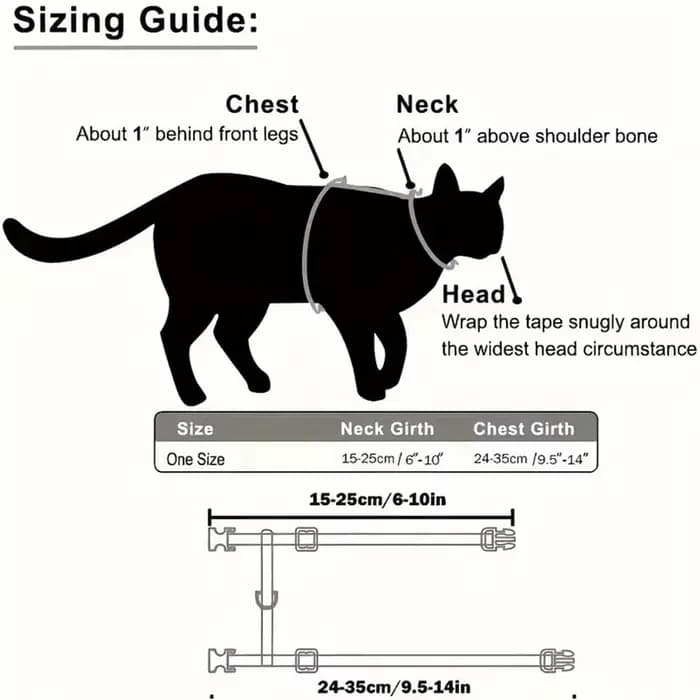 Collier de chat harnais laisse réglable en Nylon Traction pour animaux de compagnie
