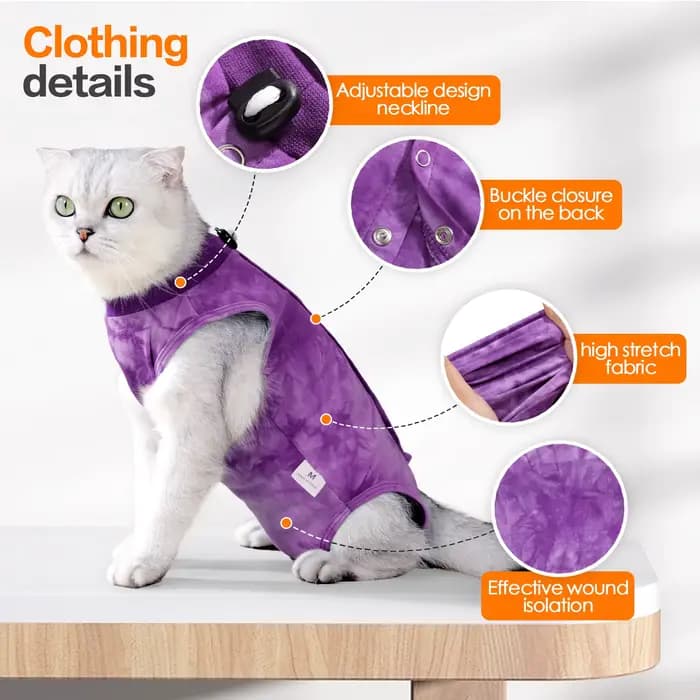 Glaçage de stérilisation pour chats de petite et moyenne taille