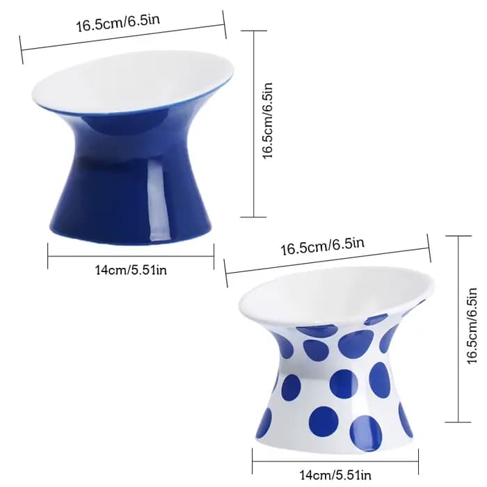 Bols en céramique pour chats et chiens