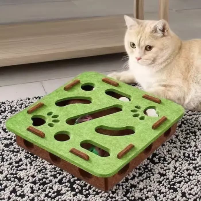 Jouet interactif pour chat