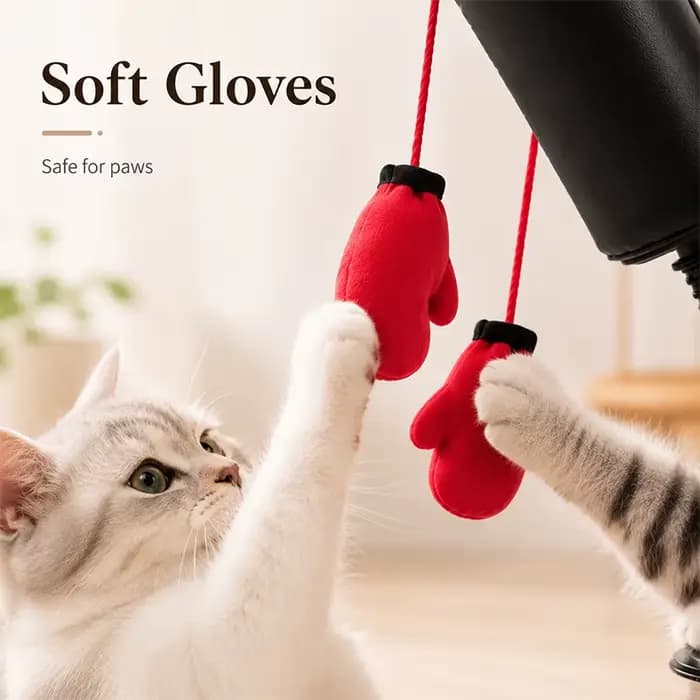 Nouveau jouet de boxe pour chat