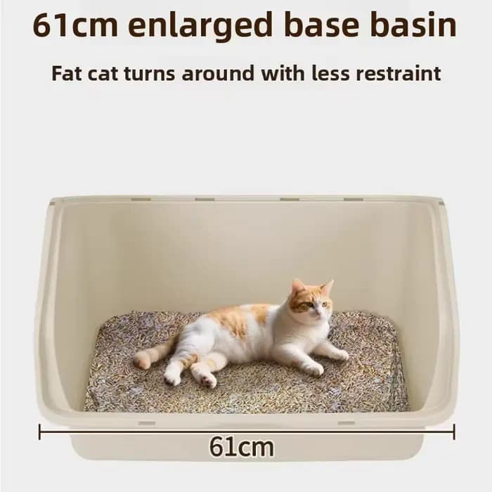 Bac à litière pour chat à nettoyage automatique