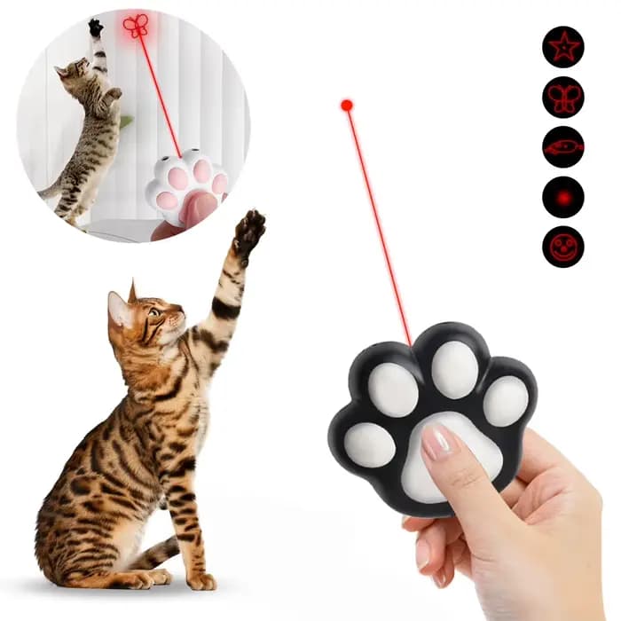 Pointeur Laser Interactif à 5 Motifs Réglables