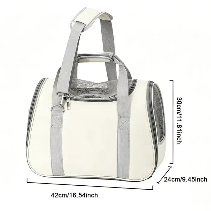 Sac de transport pliable pour chat