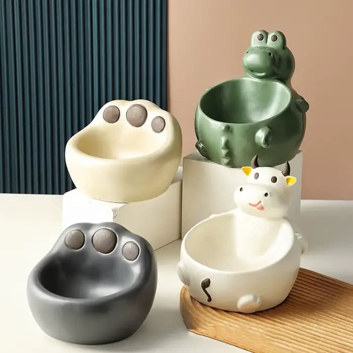 Bol en céramique grande capacité pour chat