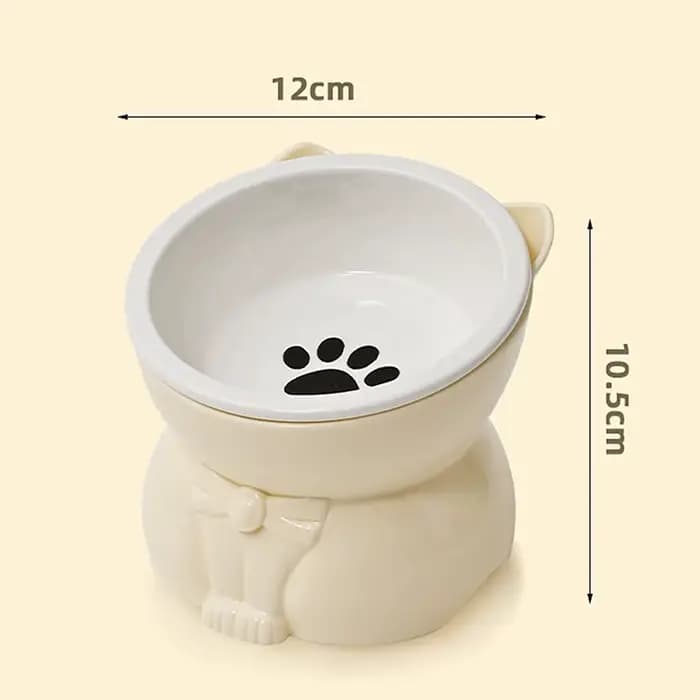 Bol en céramique pour chat