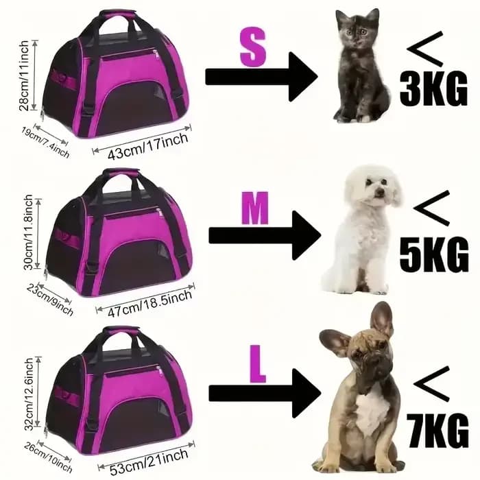 Sacs de Transport portables pour chiens et chats