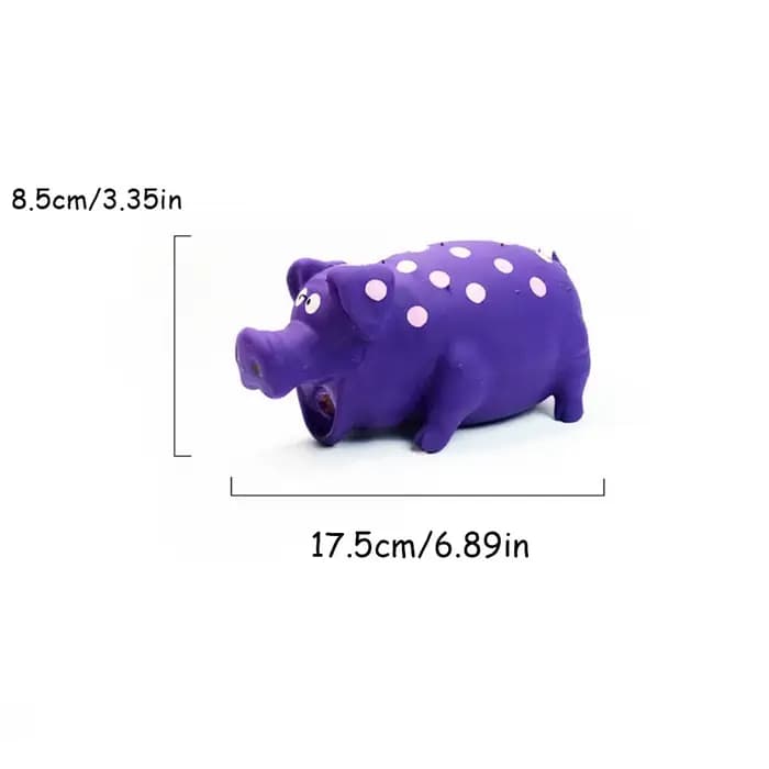 Jouet cochon en Latex pour animaux de compagnie