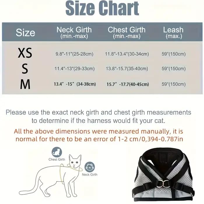 Ensemble de laisse pour chat et chien
