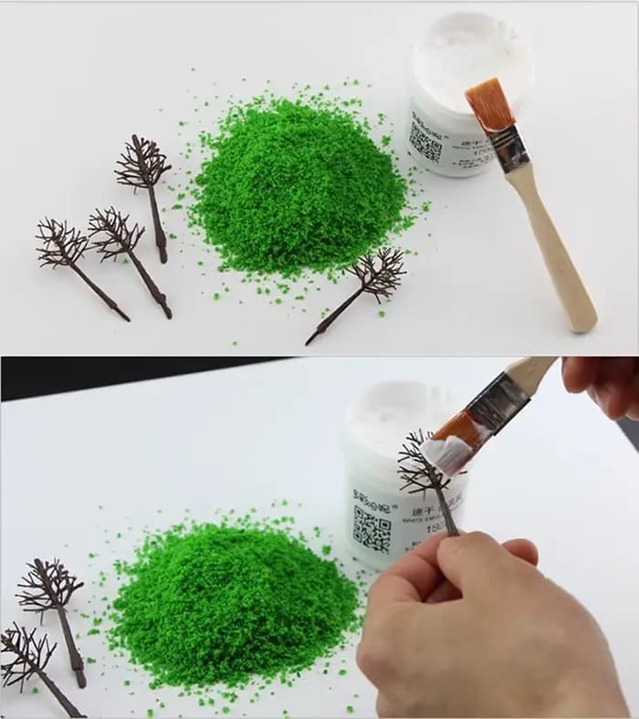 Bras d'arbre en plastique