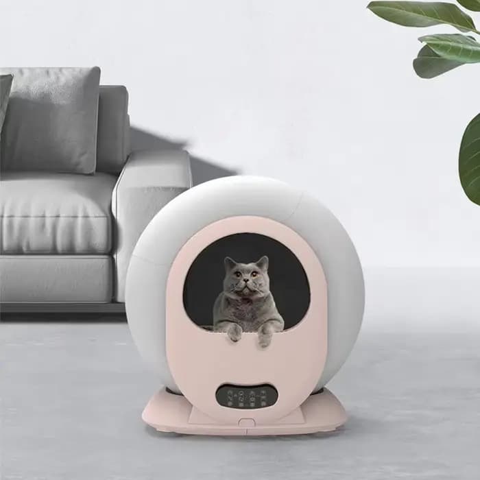 Bac à litière pour chat intelligent
