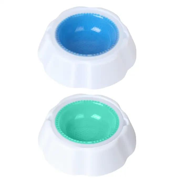Gamelle rafraîchissante pour animaux – Bol d'eau glacée en gel pour chien et chat