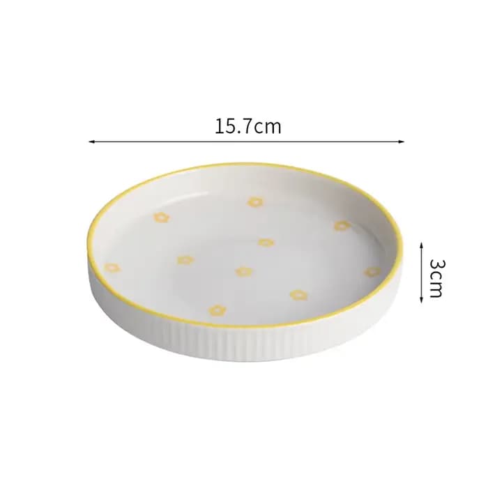 Bol en céramique pour animaux de compagnie, bol d'alimentation pour animaux de compagnie, eau potable, nourriture pour chat, ustensiles de nourriture pour chien, fournitures pour animaux de compagnie,