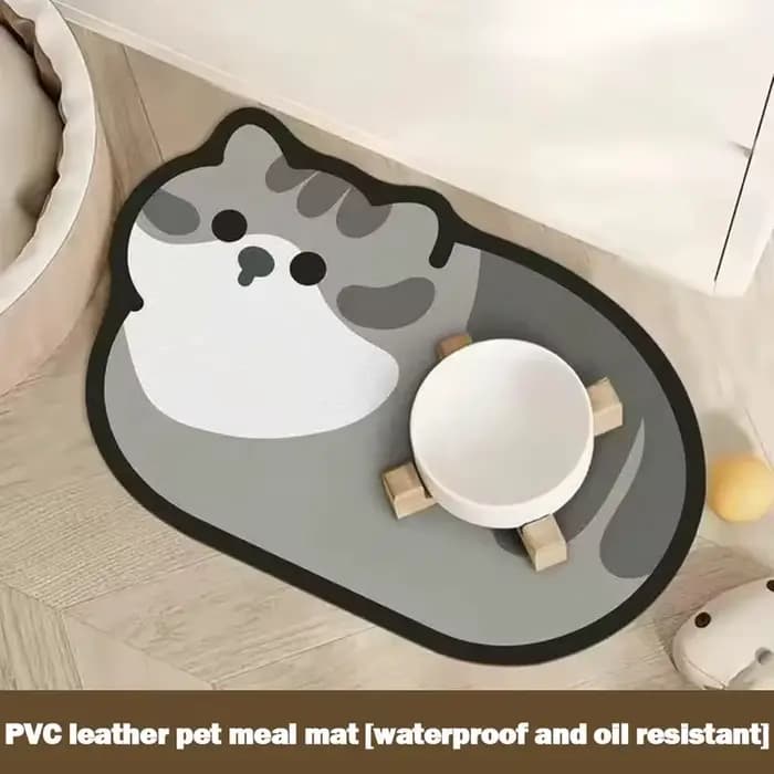 Tapis d'alimentation absorbant pour animaux de compagnie VIKAMA