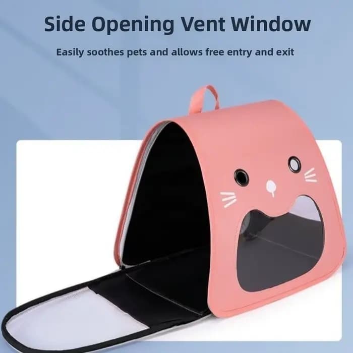 Sac de transport pliable pour chat
