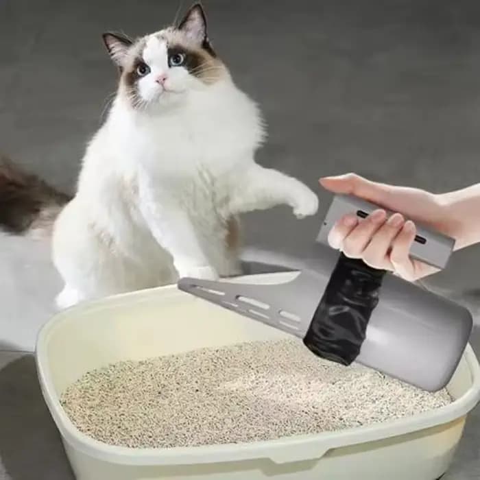 Pelle à litière pour chat portable grande capacité